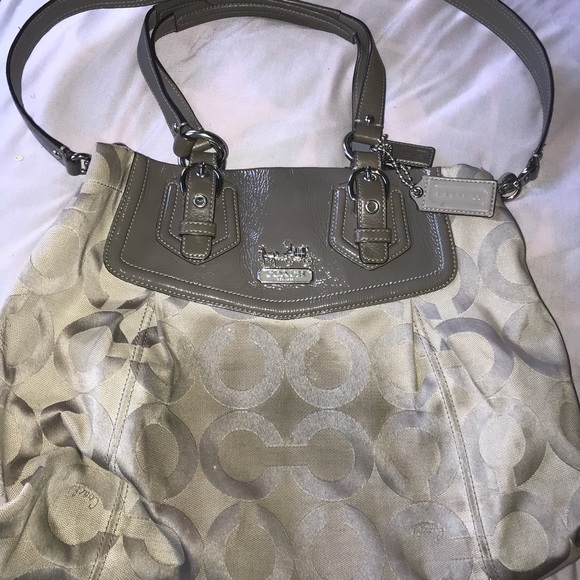 Coach Bags Coach Purse Gray Poshmark